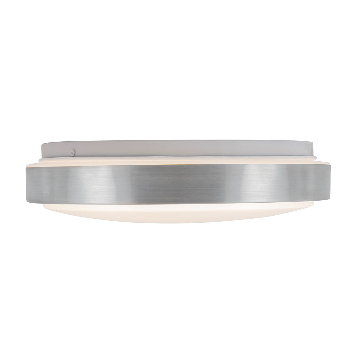 Plafonnier Yanis Nickel brossé, 11 7/8" – vue 3