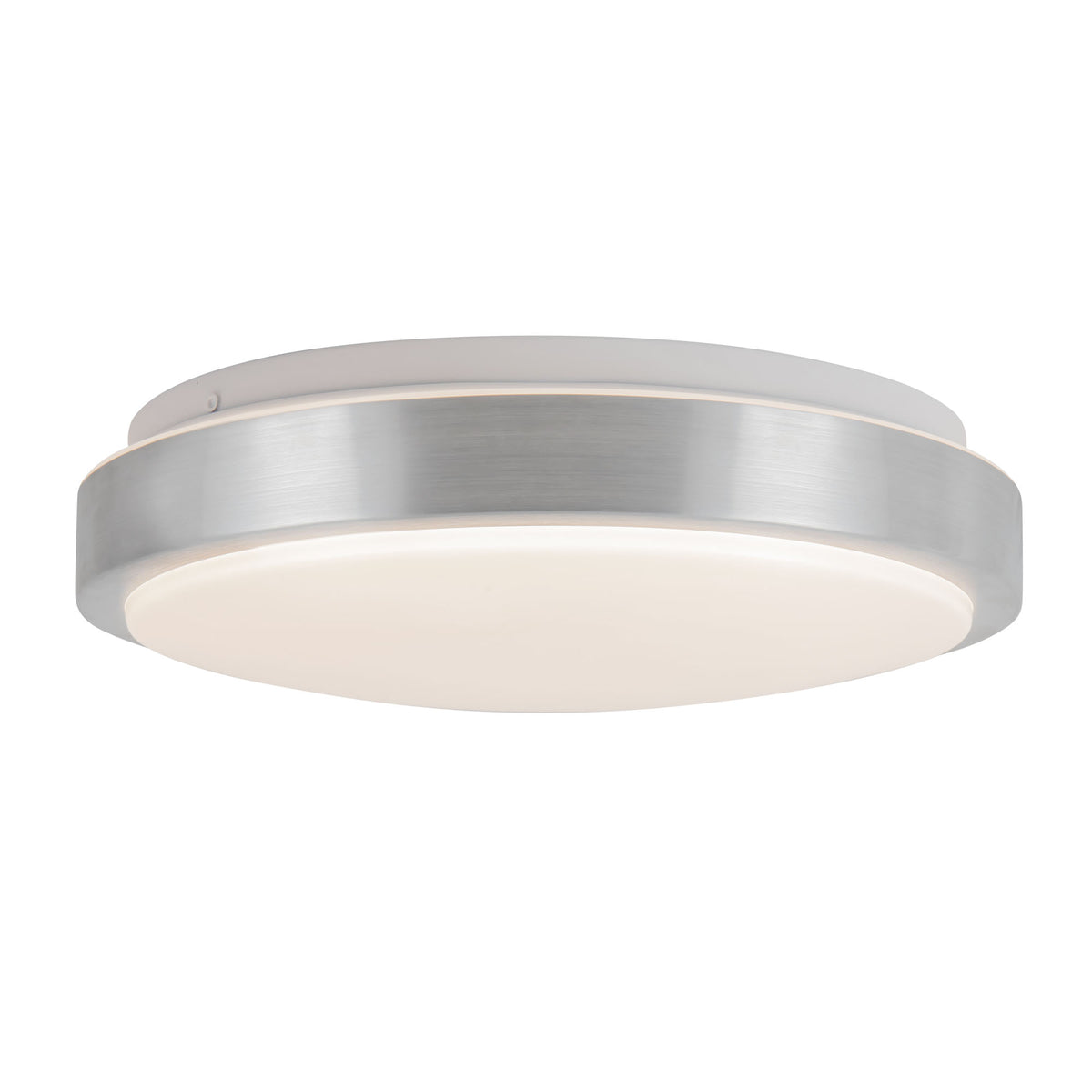 Plafonnier Yanis Nickel brossé, 11 7/8" – vue 4