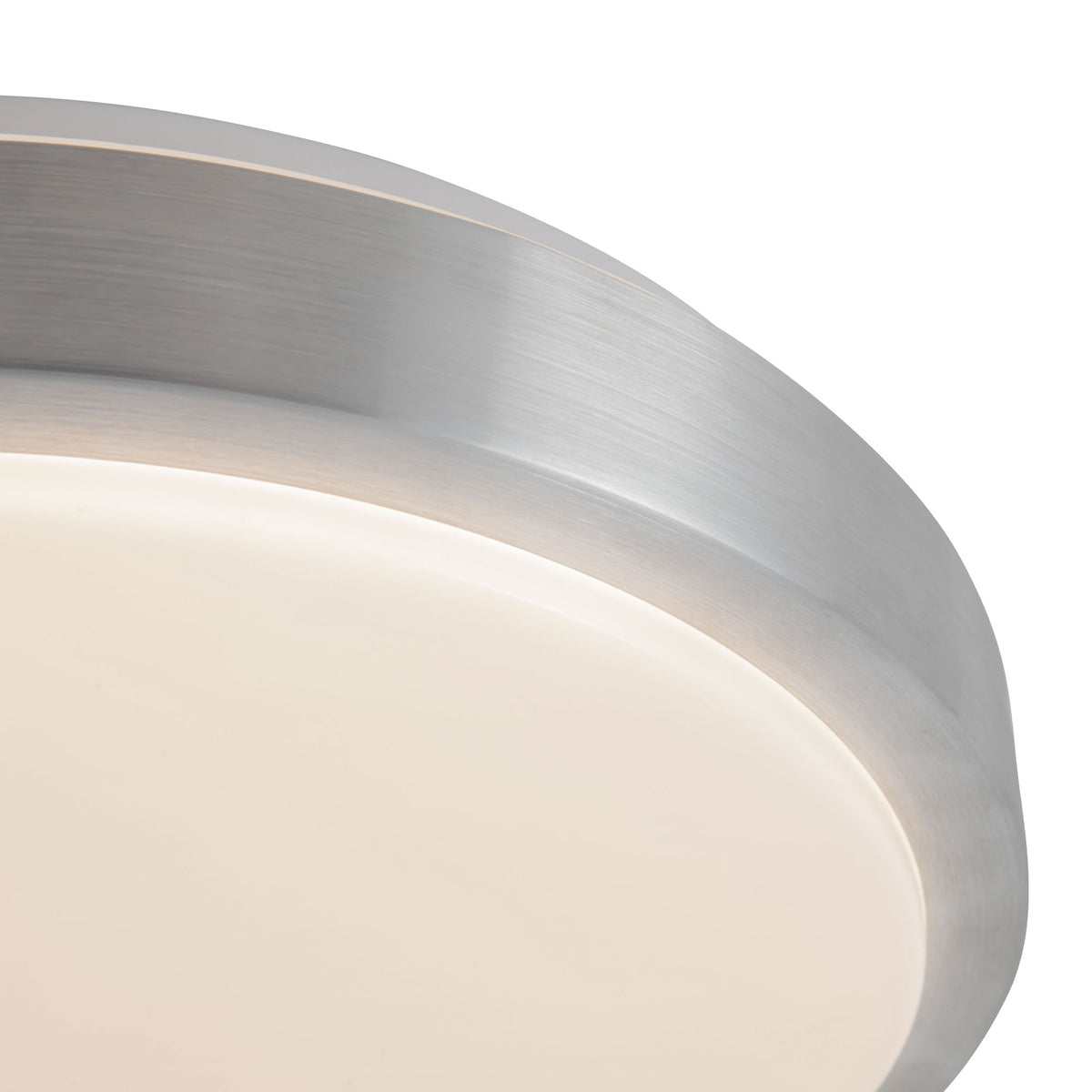 Plafonnier Yanis Nickel brossé, 11 7/8" – vue 5