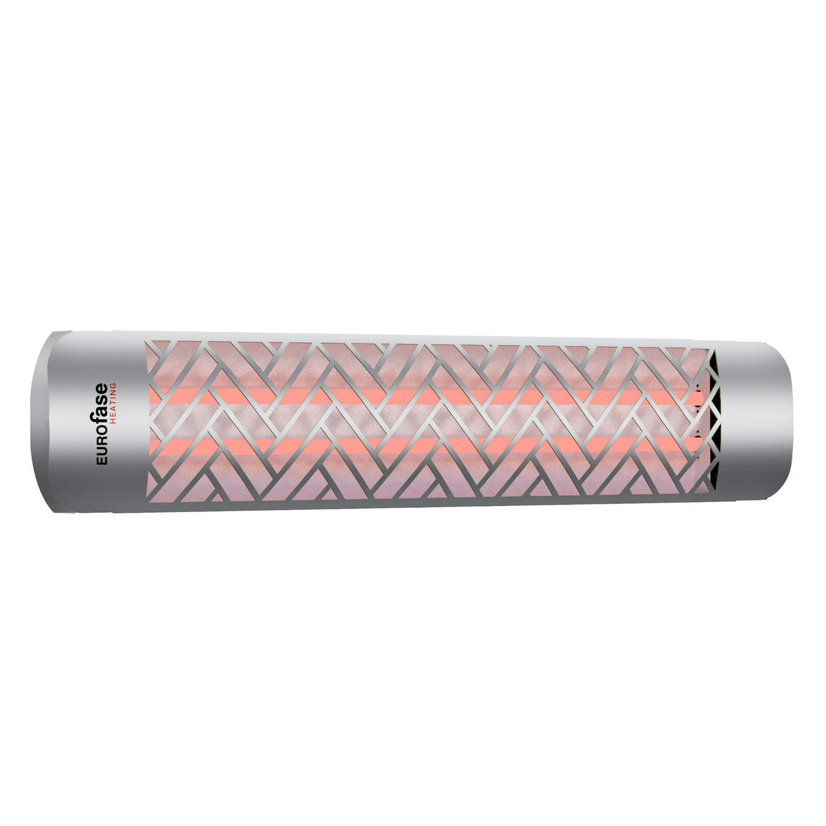 Plaque décorative pour chaufferette Décor Plate Chevron, Acier inoxydable, 41 1/2" – Eurofase