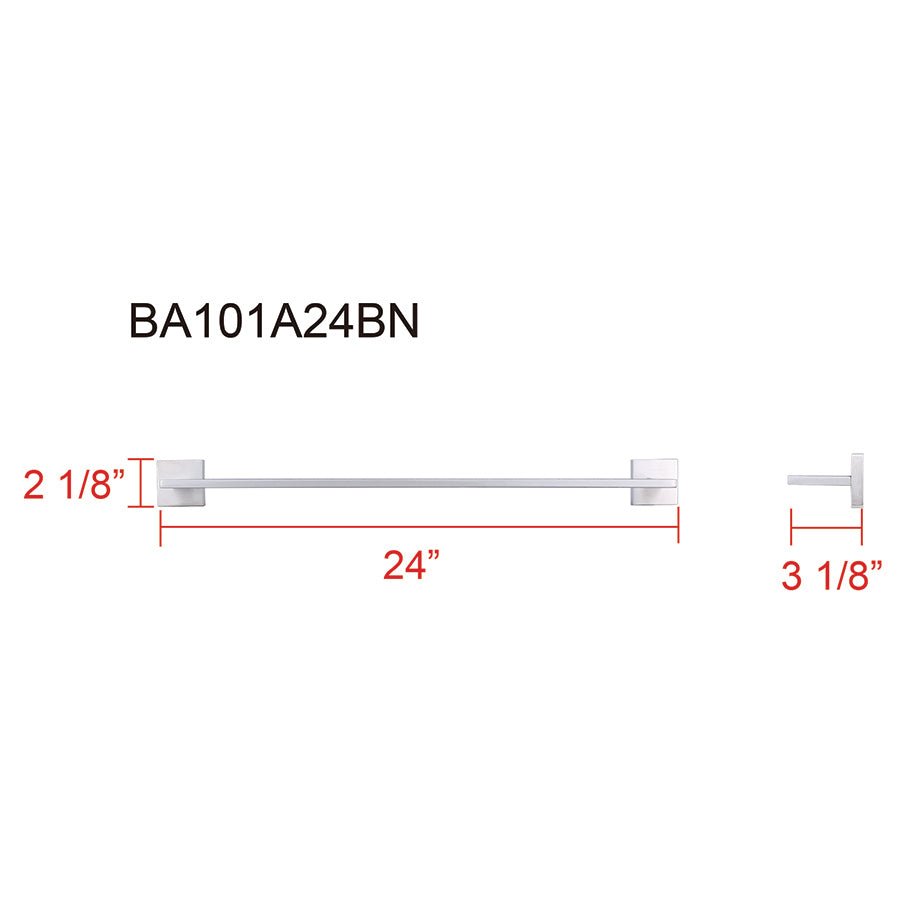 Porte - serviettes Bishop - Chrome by Canarm | Luminaires & cie