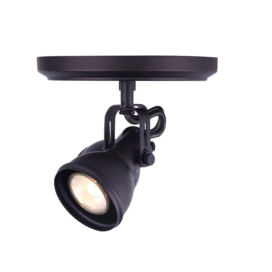 Projecteur Polo - Bronze frotté d'huile 8 1/4" by Canarm | Luminaires & cie
