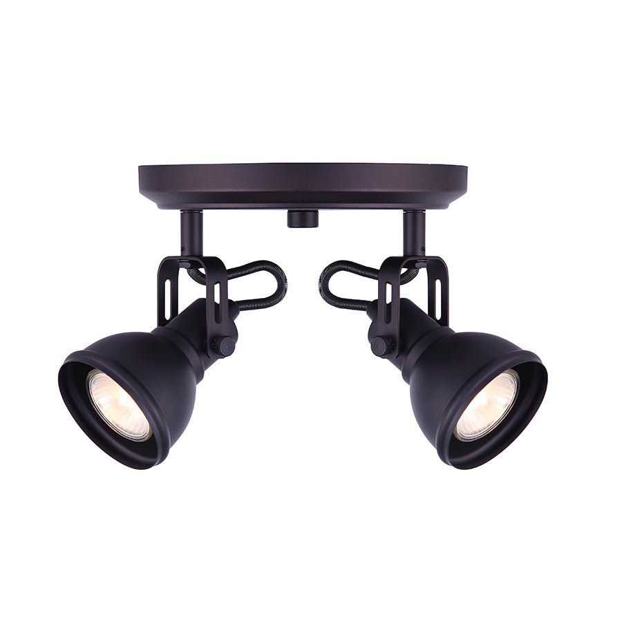 Projecteur Polo - Bronze frotté d'huile 8 1/4" by Canarm | Luminaires & cie