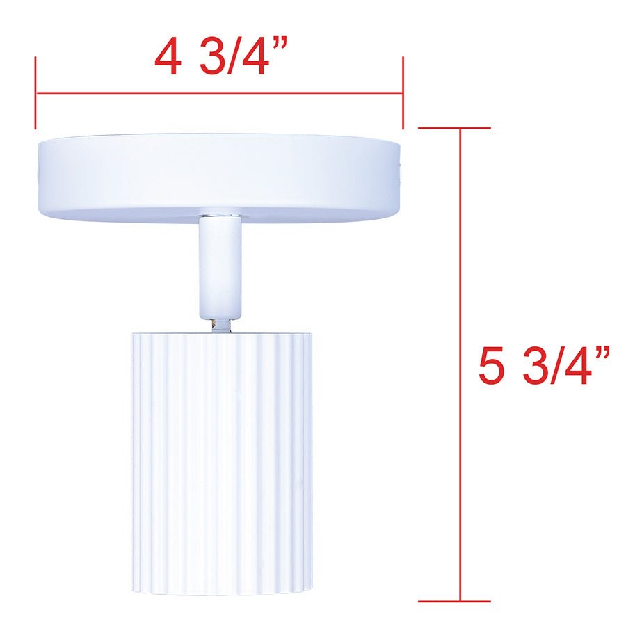 Projecteur Rexton - Blanc 9.85" by Canarm | Luminaires & cie