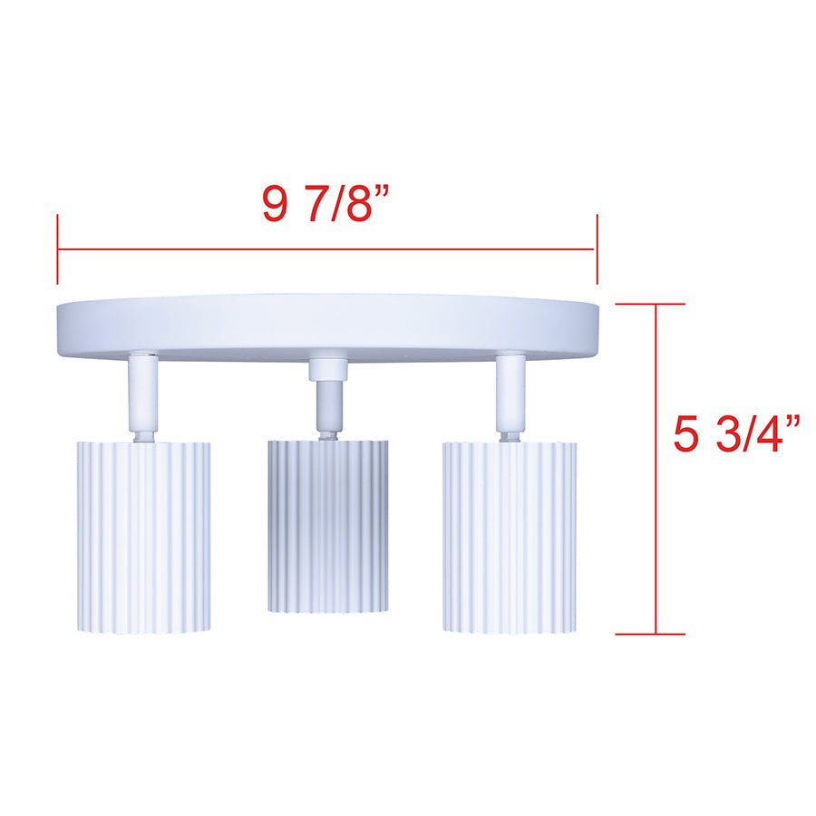 Projecteur Rexton - Blanc 9.85" by Canarm | Luminaires & cie
