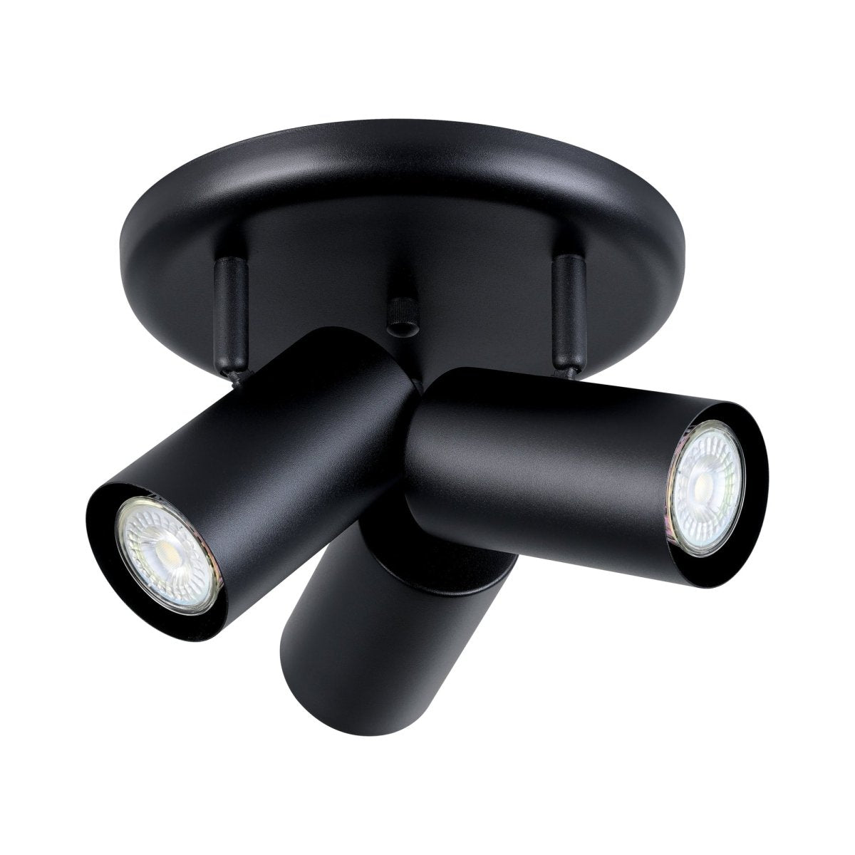 Projecteur rond Calloway - Noir by Eglo | Luminaires & cie