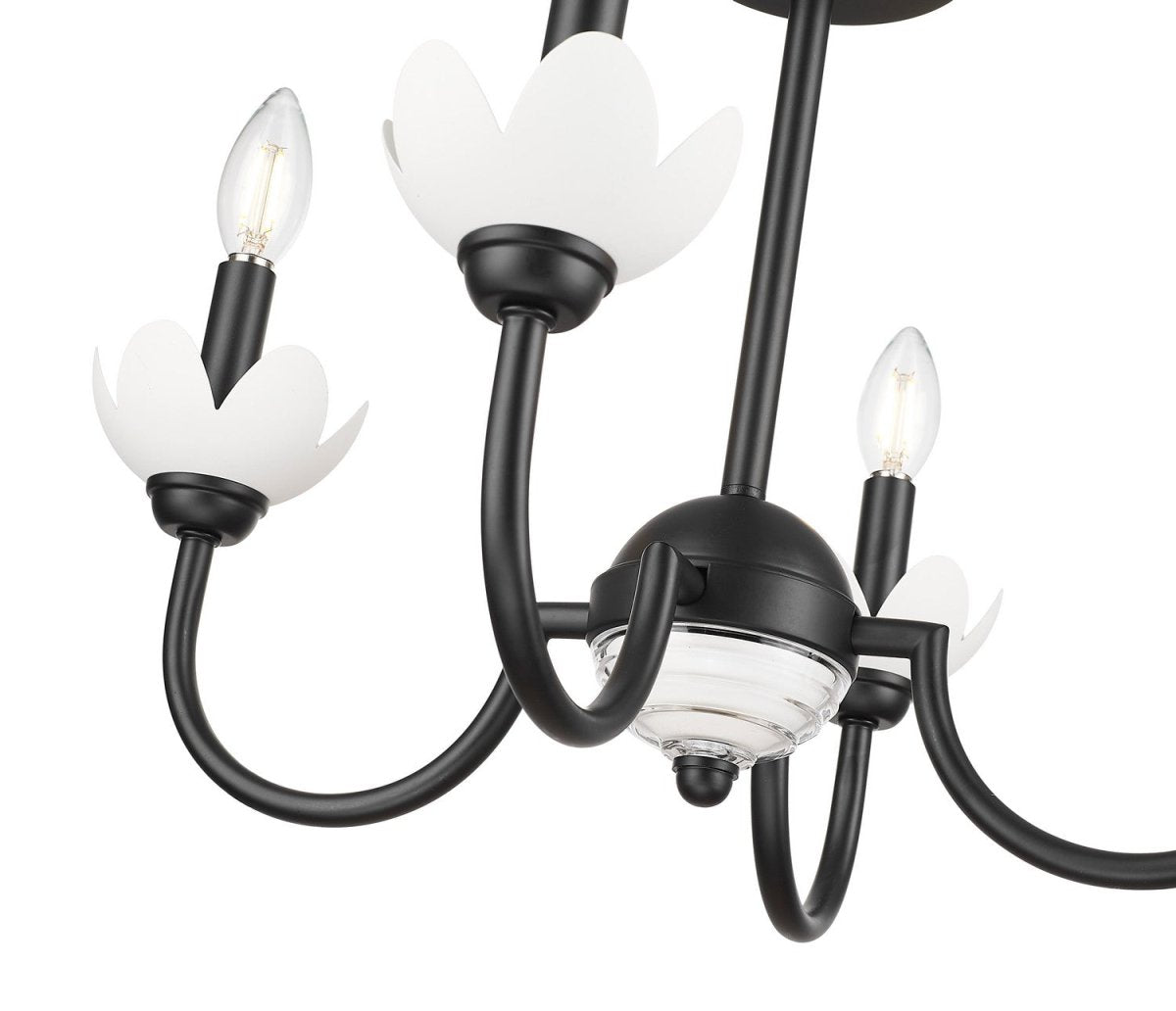 Semi-plafonnier Allistair - Or moderne by Z-Lite | Luminaires & cie