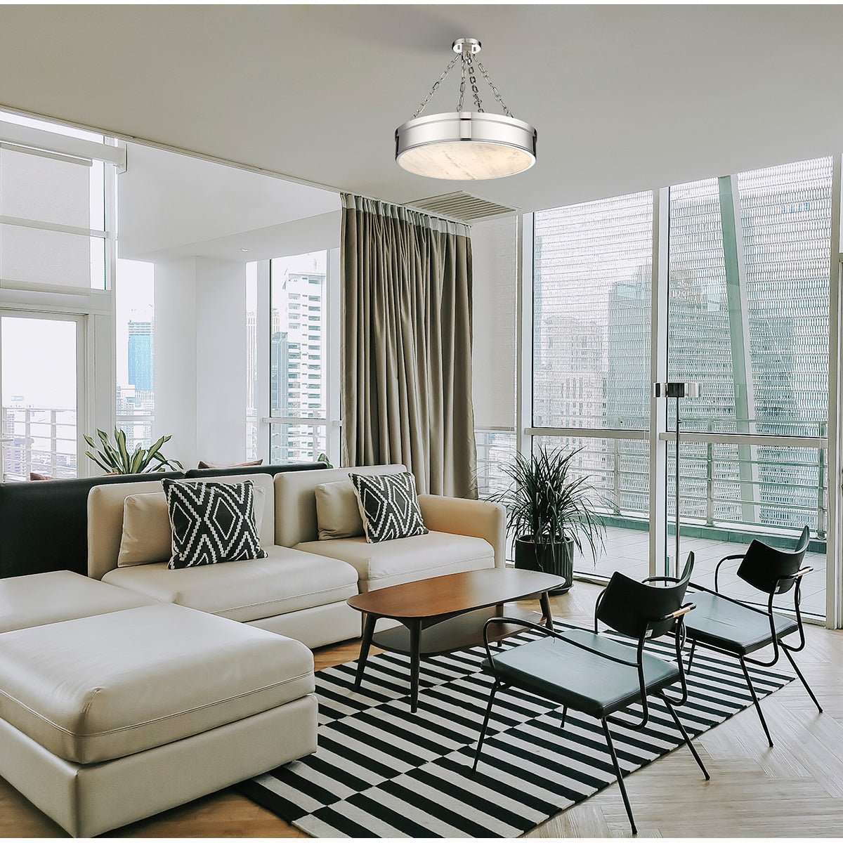 Semi-plafonnier Anders