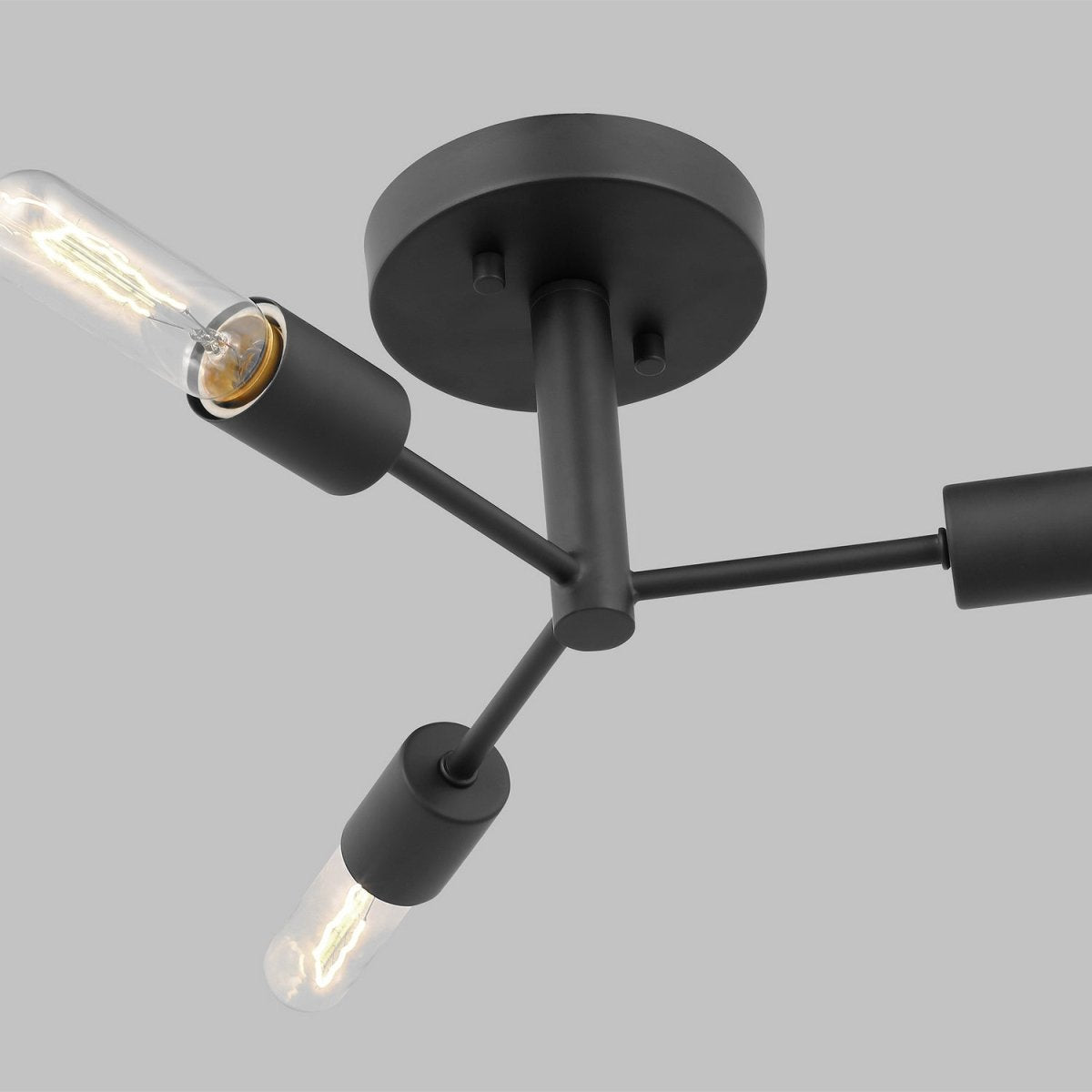 Semi-plafonnier Axis - Laiton satiné by Visual Comfort Studio | Luminaires & cie