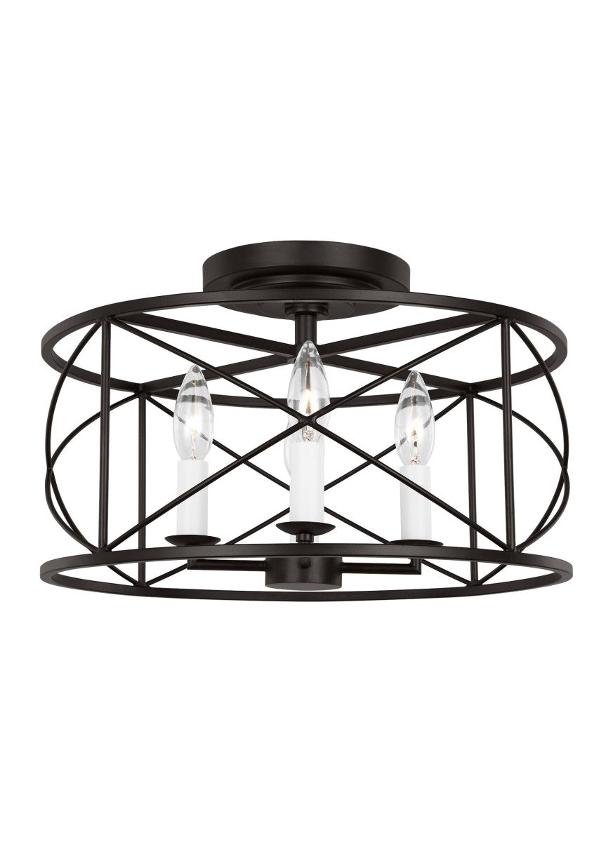 Semi-plafonnier Beatrix - Fer vieilli by Visual Comfort Studio | Luminaires & cie