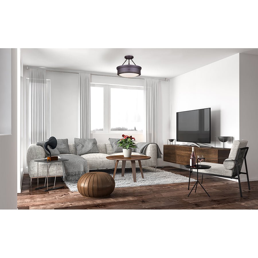 Semi - plafonnier Boku - by Canarm | Luminaires & cie