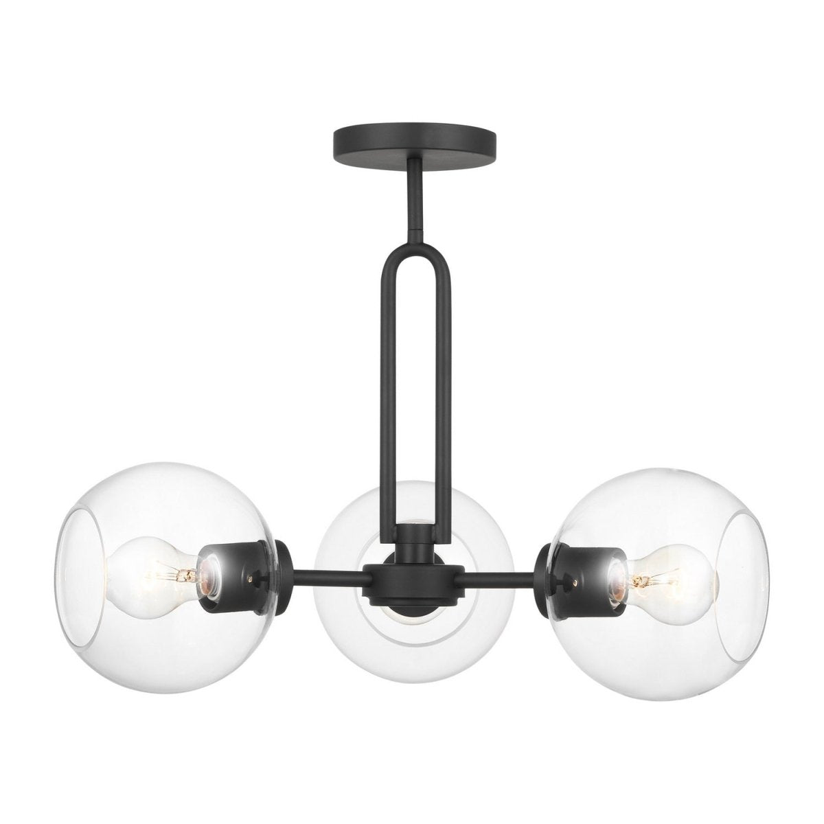 Semi-plafonnier Codyn - Noir minuit by Visual Comfort Studio | Luminaires & cie