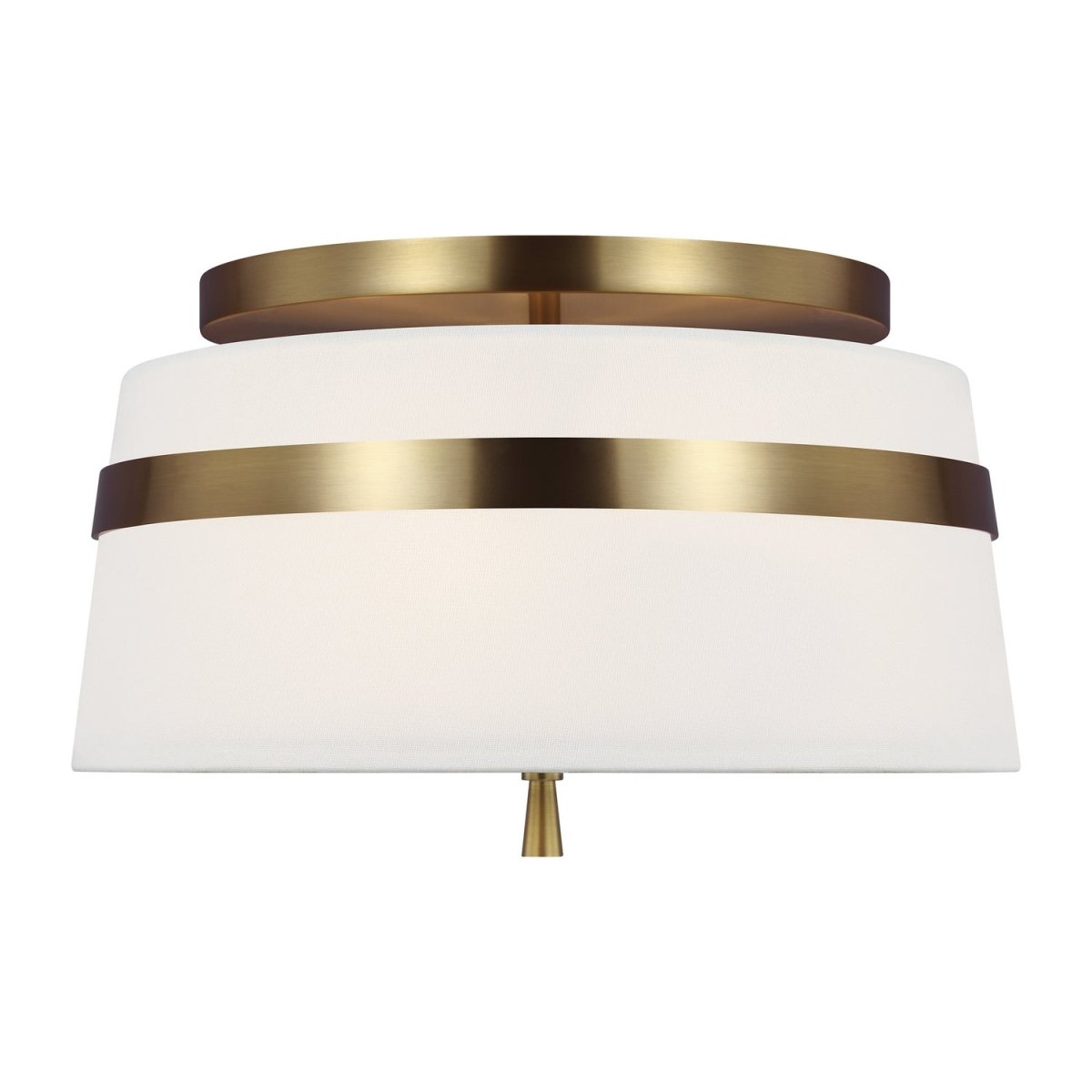 Semi-plafonnier Cordtlandt - Laiton bruni 14" by Visual Comfort Studio | Luminaires & cie