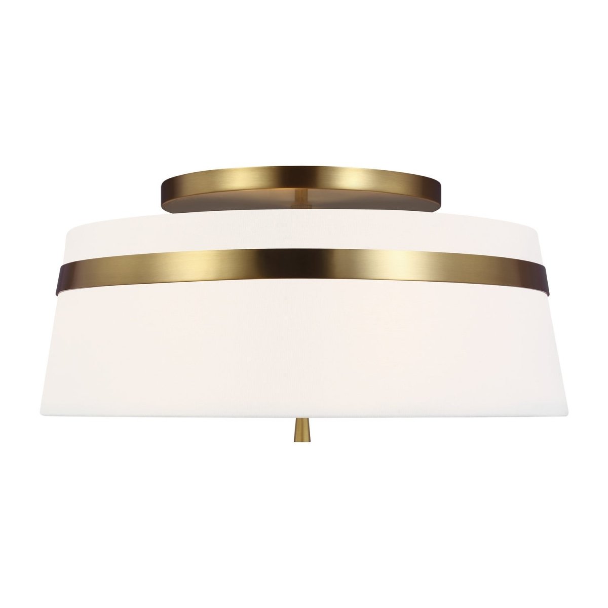 Semi-plafonnier Cordtlandt - Laiton bruni 19" by Visual Comfort Studio | Luminaires & cie