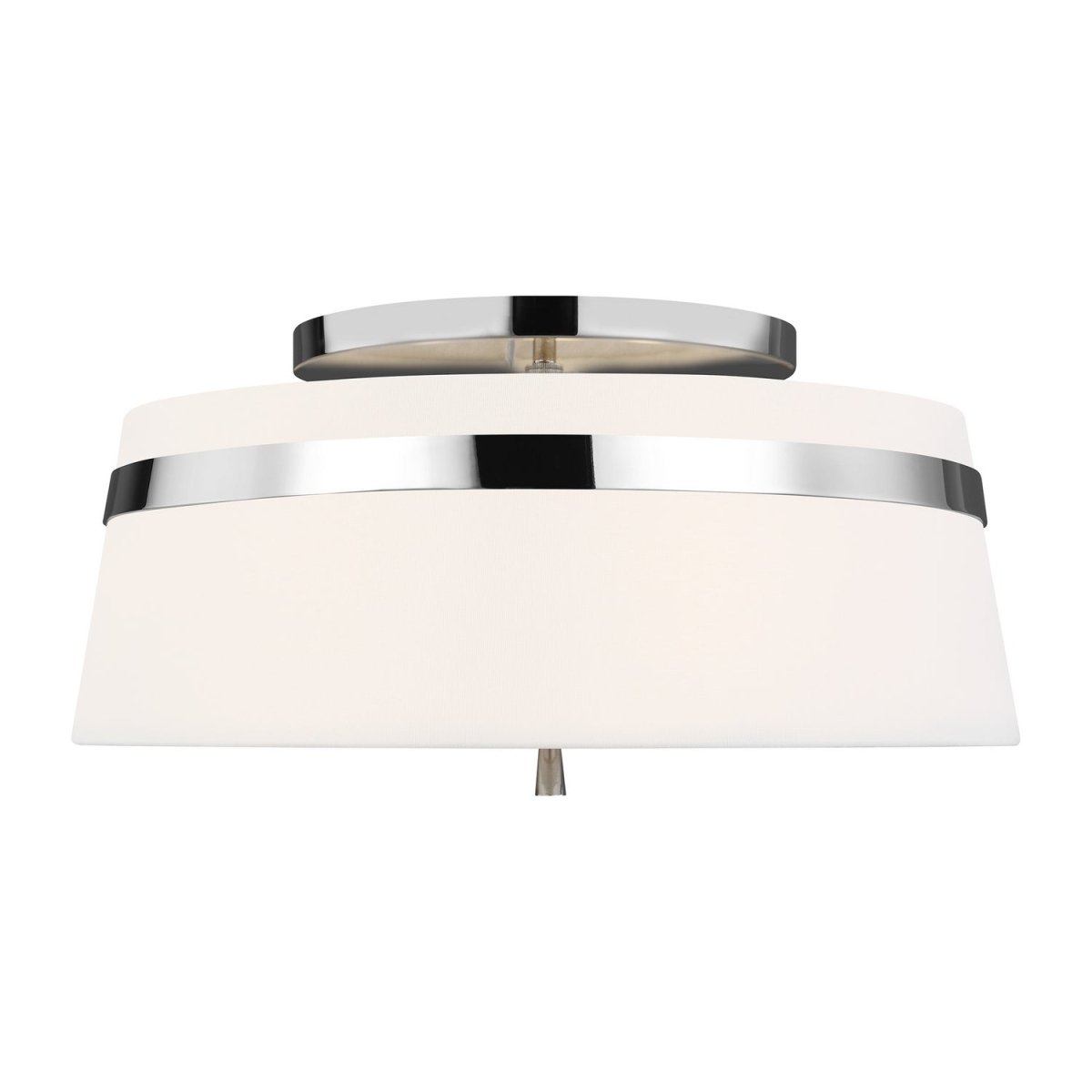 Semi-plafonnier Cordtlandt - Nickel poli 19" by Visual Comfort Studio | Luminaires & cie