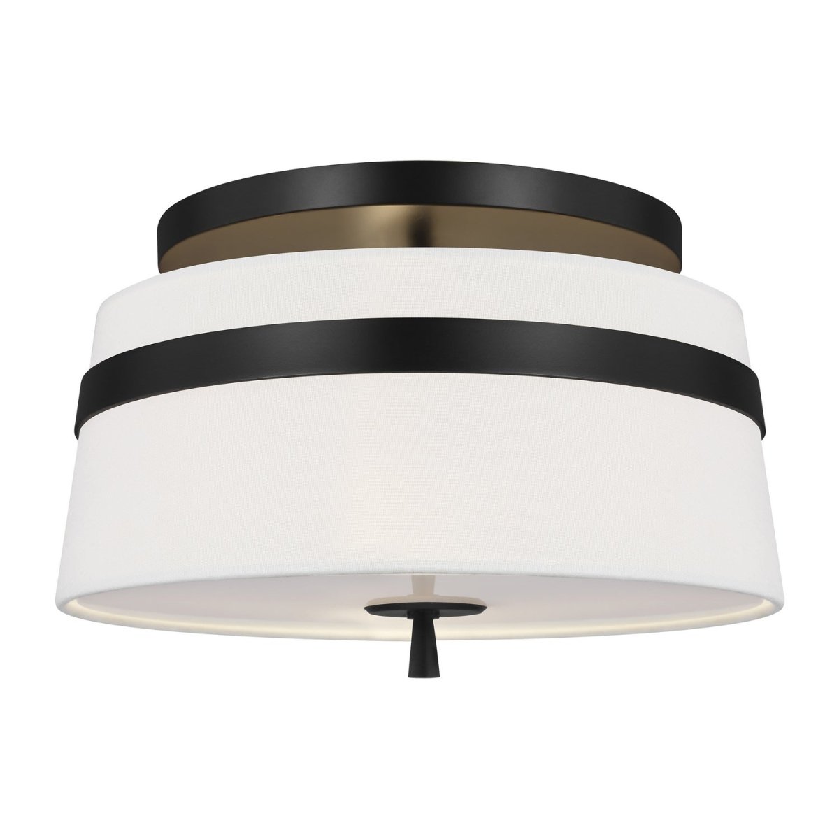 Semi-plafonnier Cordtlandt - Rotin 19" by Visual Comfort Studio | Luminaires & cie