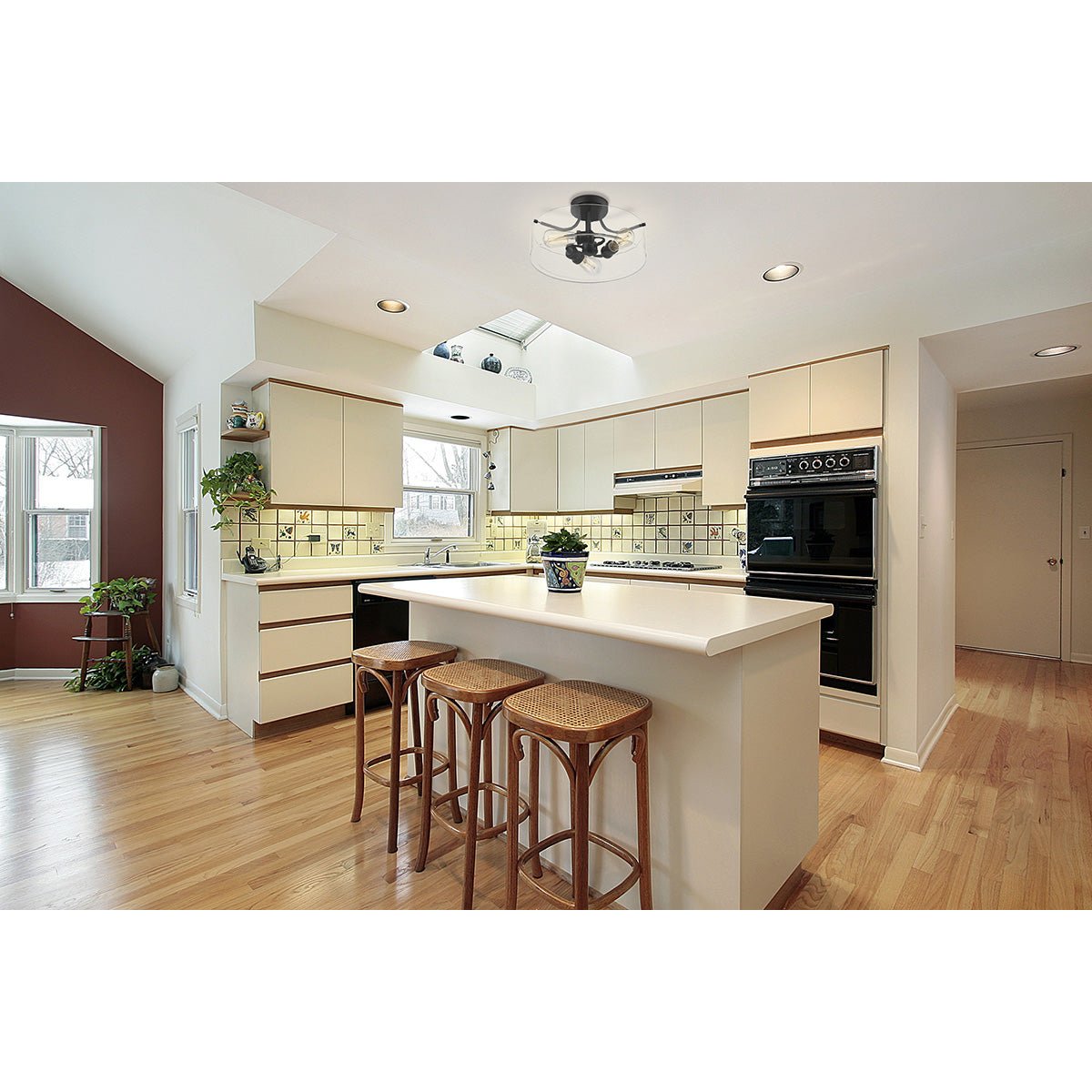 Semi-plafonnier Delaney