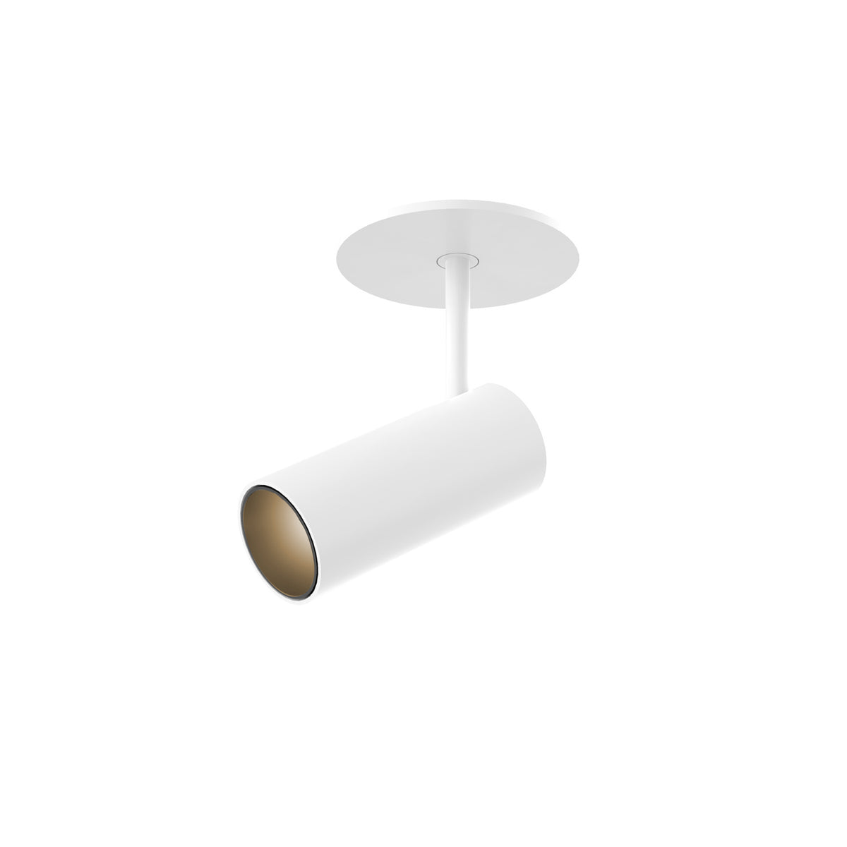 Tête de rail Downey Blanc, 2 3/8", 4 1/4" – Kuzco Lighting