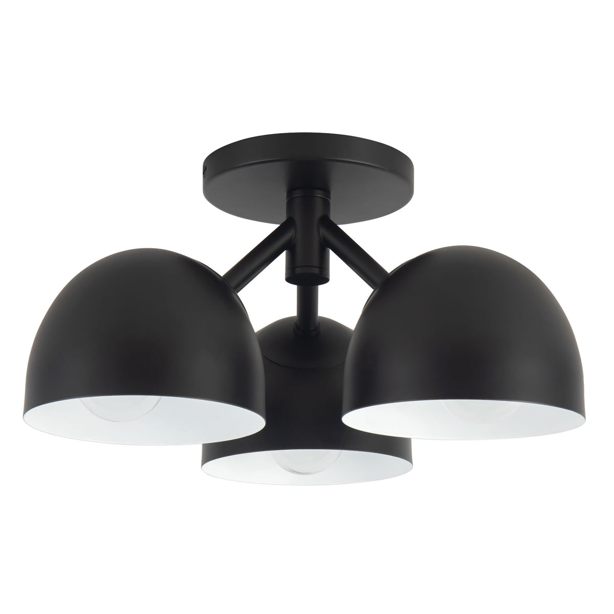 Semi-plafonnier Fosso Noir, 12 1/2" – vue 2