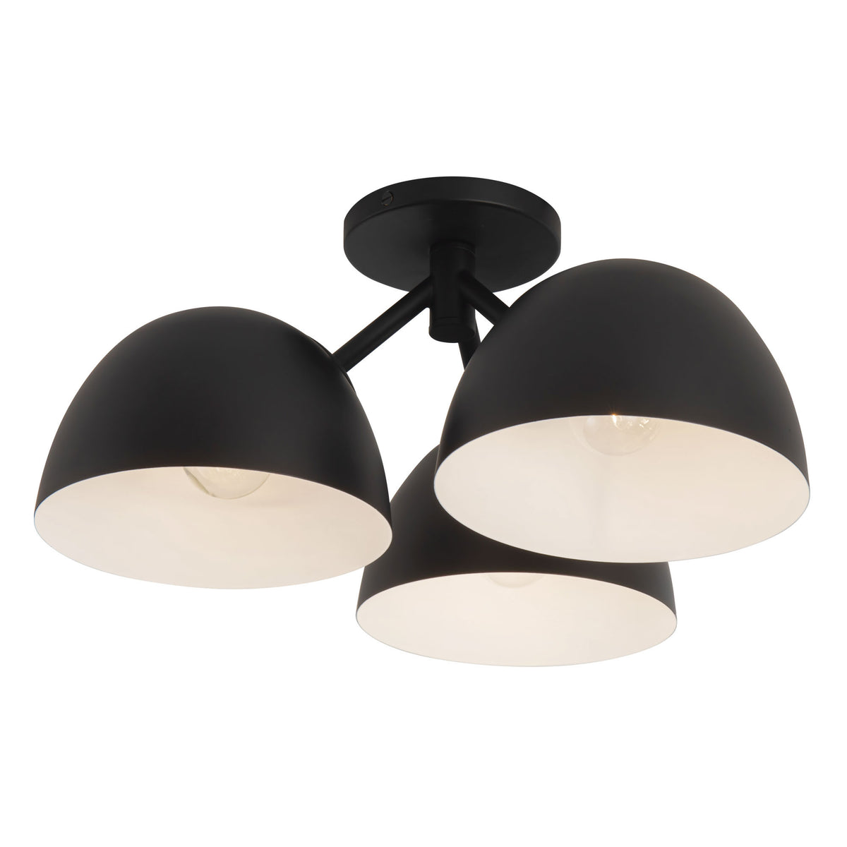 Semi-plafonnier Fosso Noir, 17" – vue 3