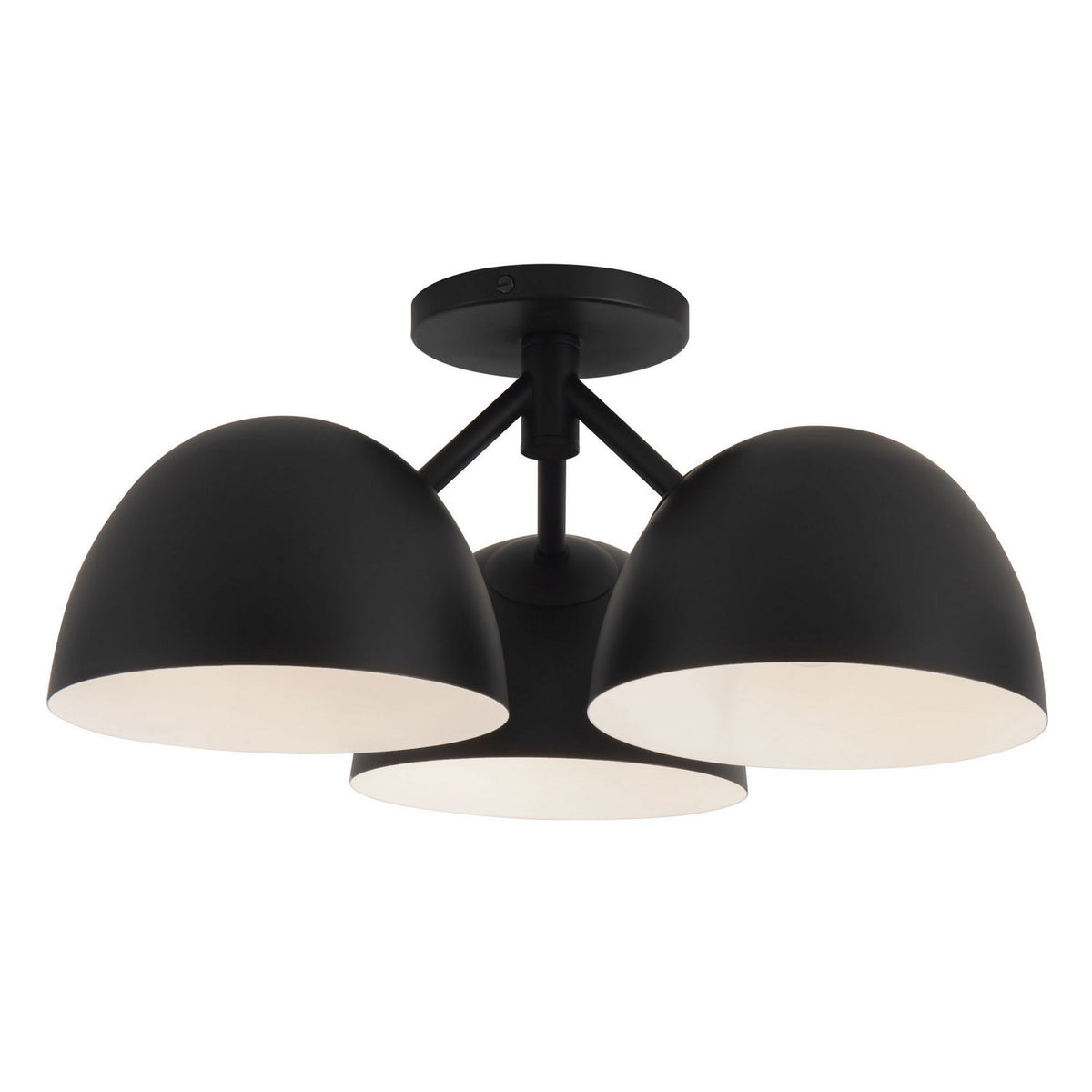 Semi-plafonnier Fosso Noir, 17" – Kuzco Lighting