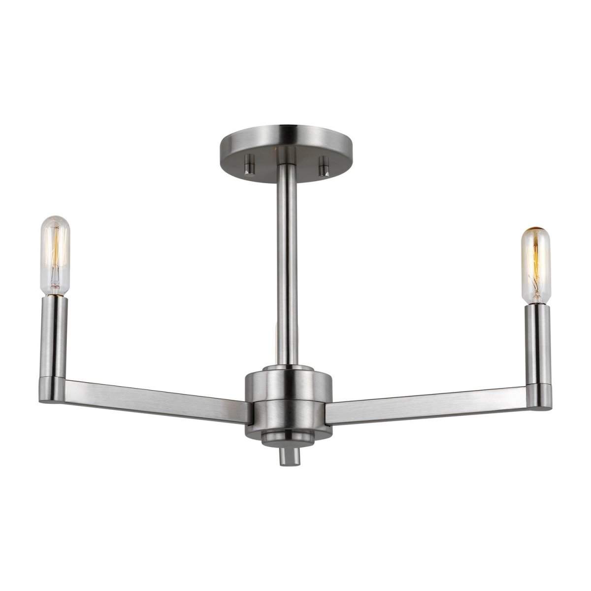 Semi-plafonnier Fullton - Nickel brossé 23 1/8" by Visual Comfort Studio | Luminaires & cie
