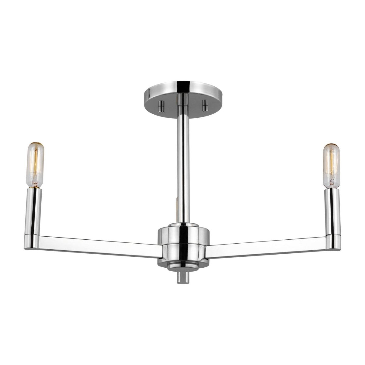 Semi-plafonnier Fullton - Nickel brossé 23 1/8" by Visual Comfort Studio | Luminaires & cie