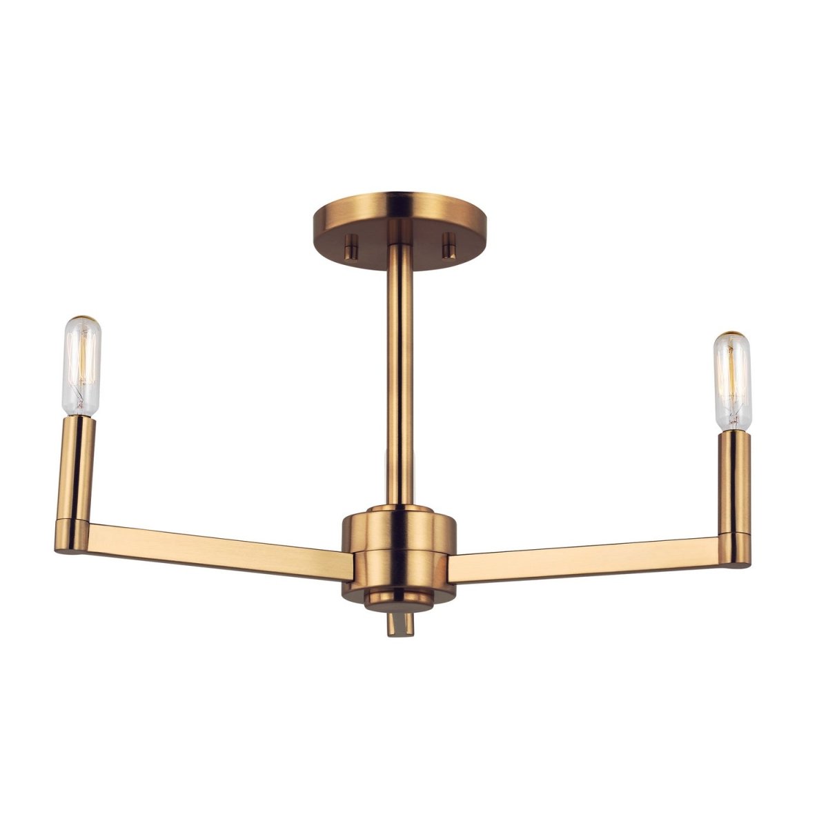 Semi-plafonnier Fullton - Nickel brossé 23 1/8" by Visual Comfort Studio | Luminaires & cie