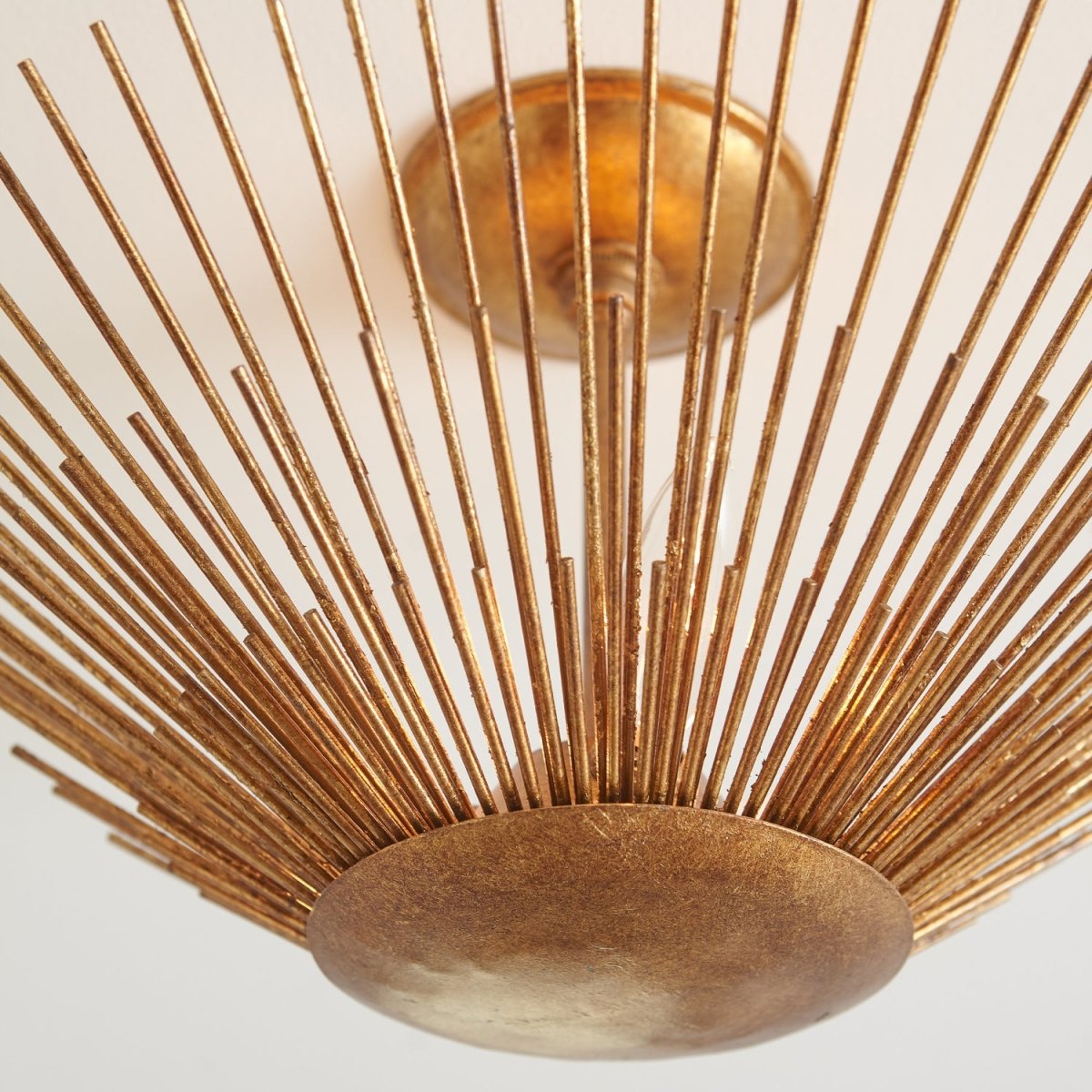 Semi-plafonnier Helios - Fer vieilli by Visual Comfort Studio | Luminaires & cie
