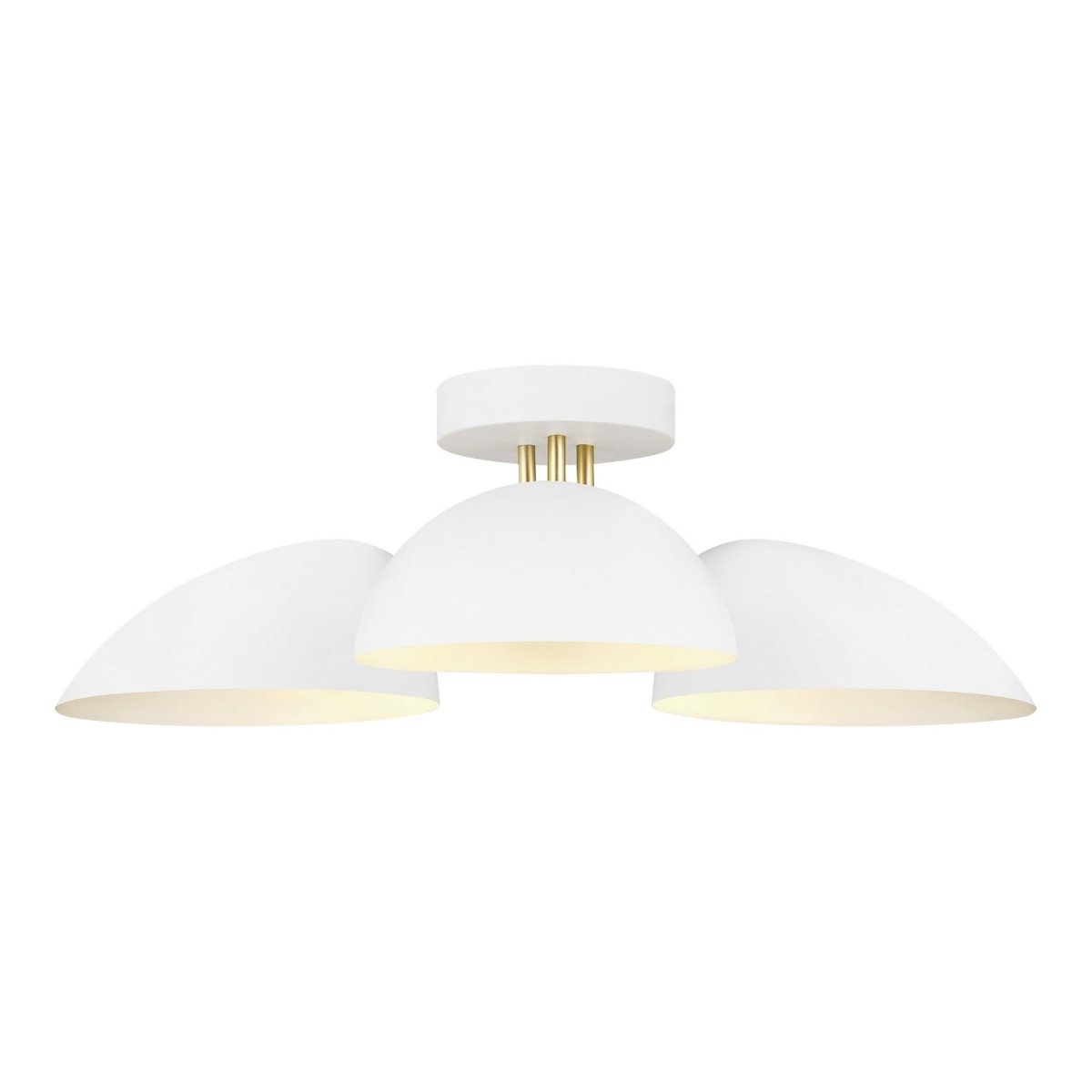 Semi-plafonnier Jane - Blanc mat by Visual Comfort Studio | Luminaires & cie