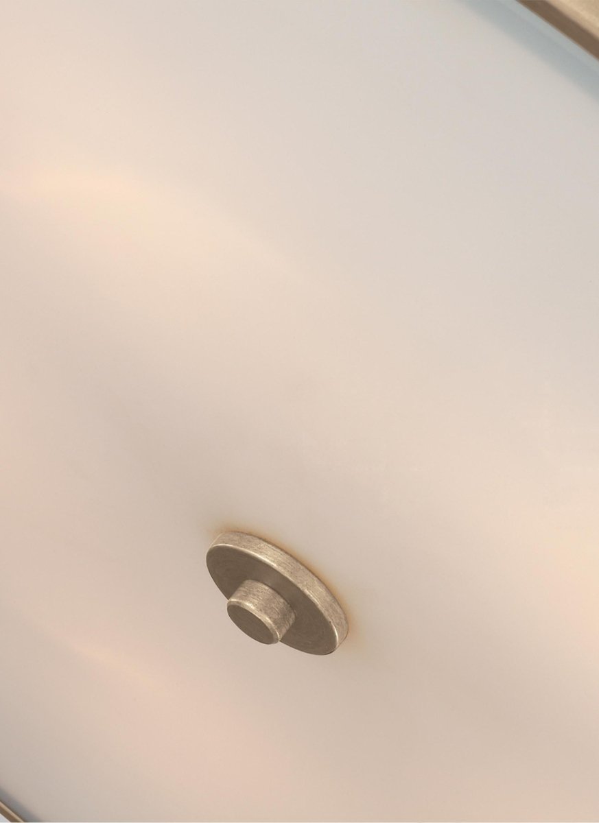 Semi-plafonnier Lennon - Nickel satiné 30 1/4" by Visual Comfort Studio | Luminaires & cie