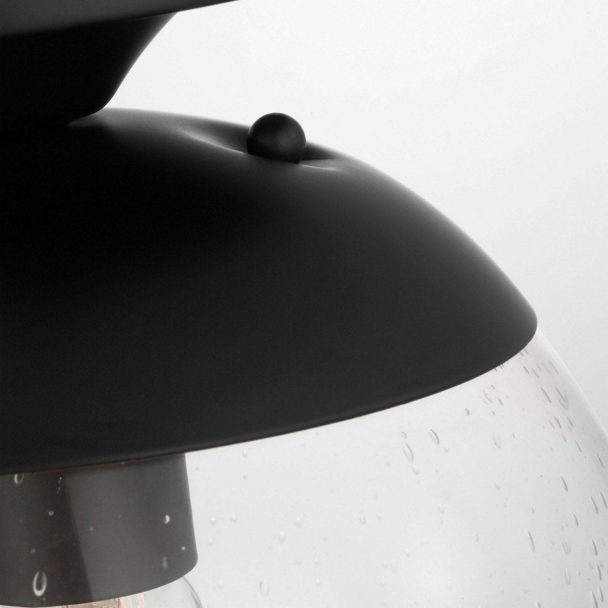 Semi-plafonnier Leo - Hanging Globe - Aluminium satiné Blanc mat by Visual Comfort Studio | Luminaires & cie