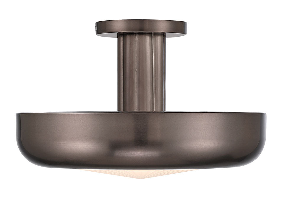 Semi-plafonnier Macey Bronze Harlow, 16" – Eurofase