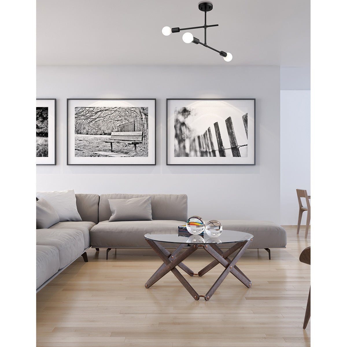 Semi-plafonnier Modernist