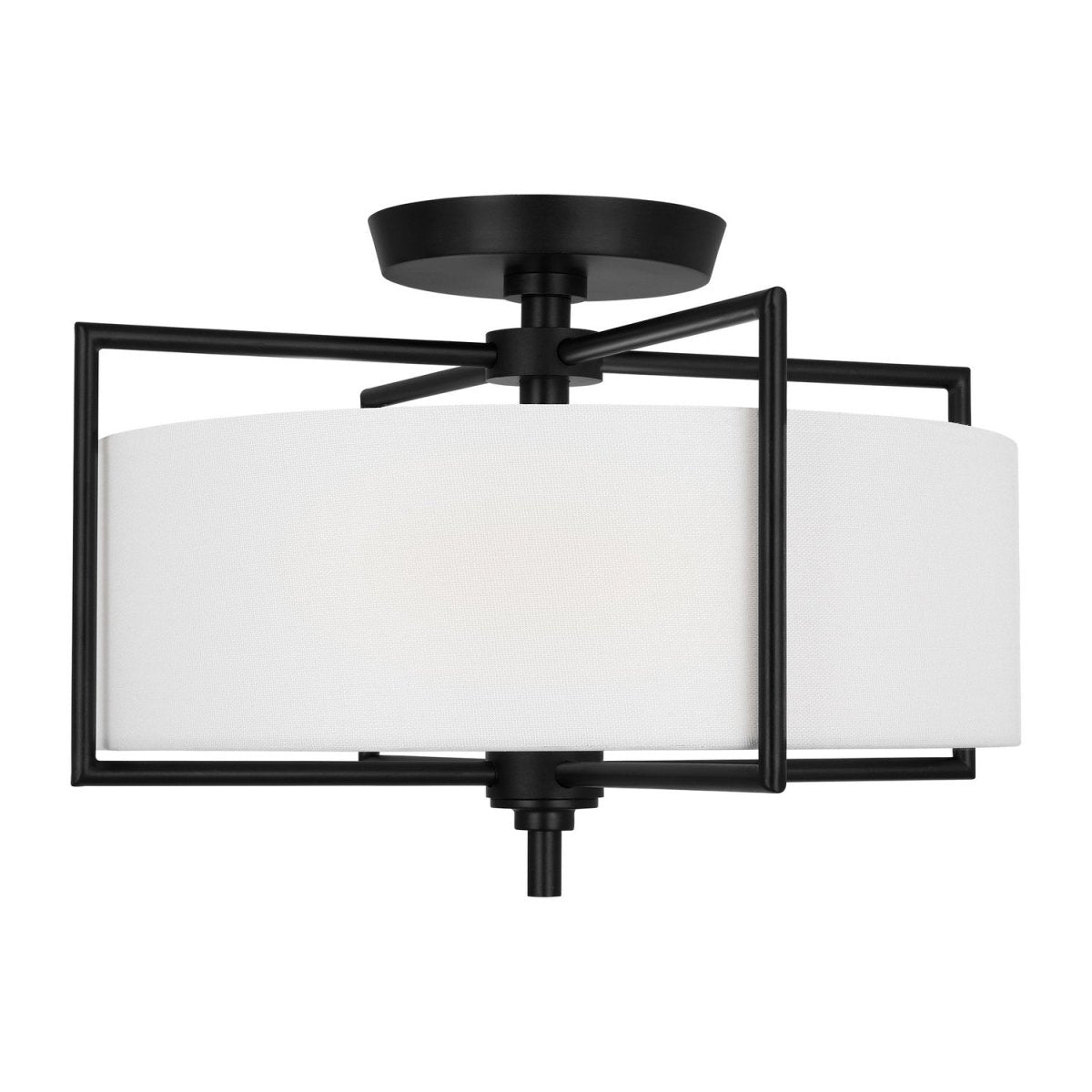 Semi-plafonnier Perno - Laiton bruni 15" by Visual Comfort Studio | Luminaires & cie