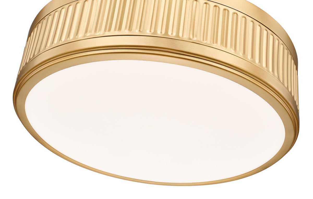 Semi-plafonnier Quinn Or moderne, 15" – vue 3
