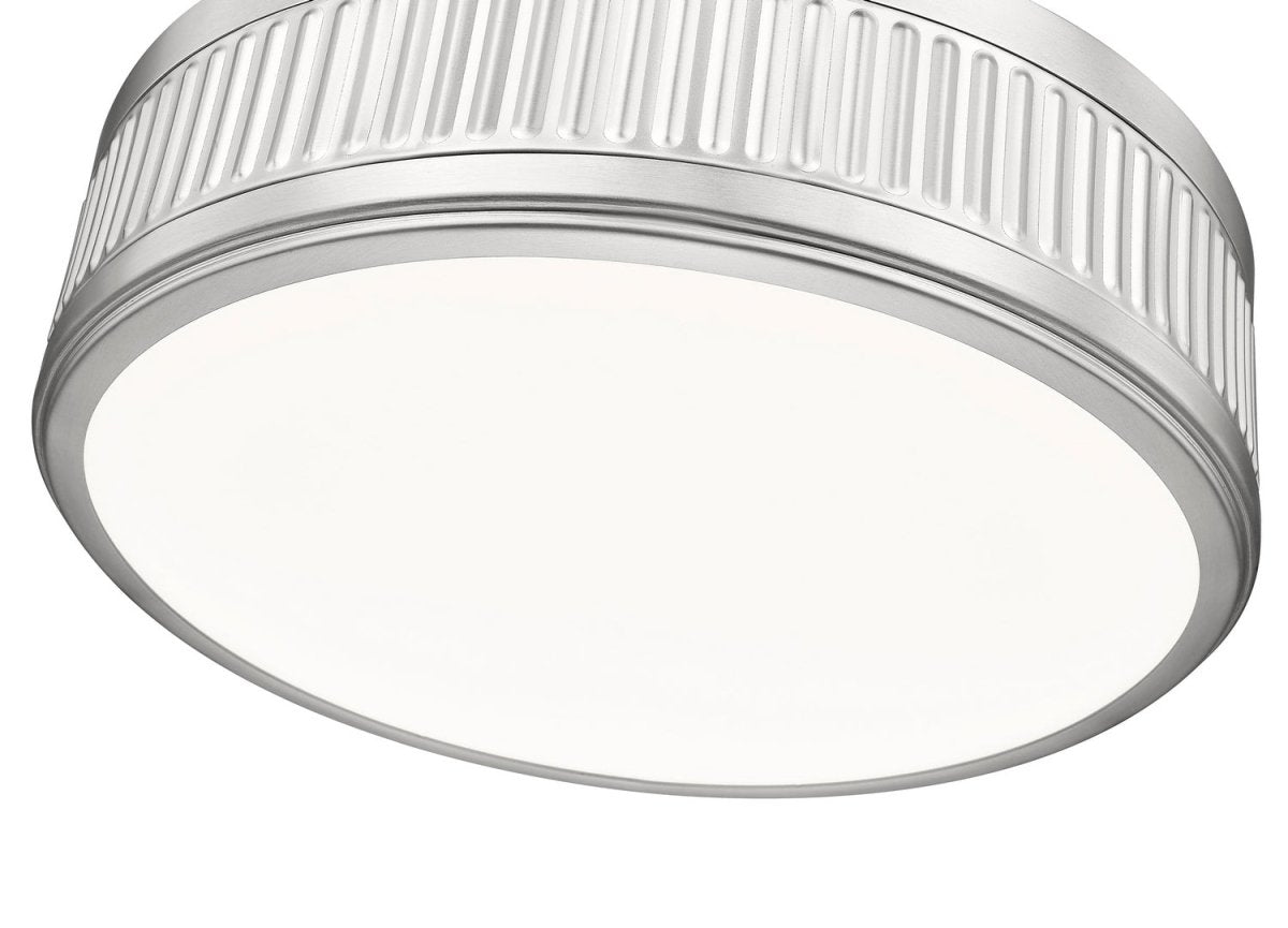 Semi-plafonnier Quinn - Nickel satiné 22" by Z-Lite | Luminaires & cie