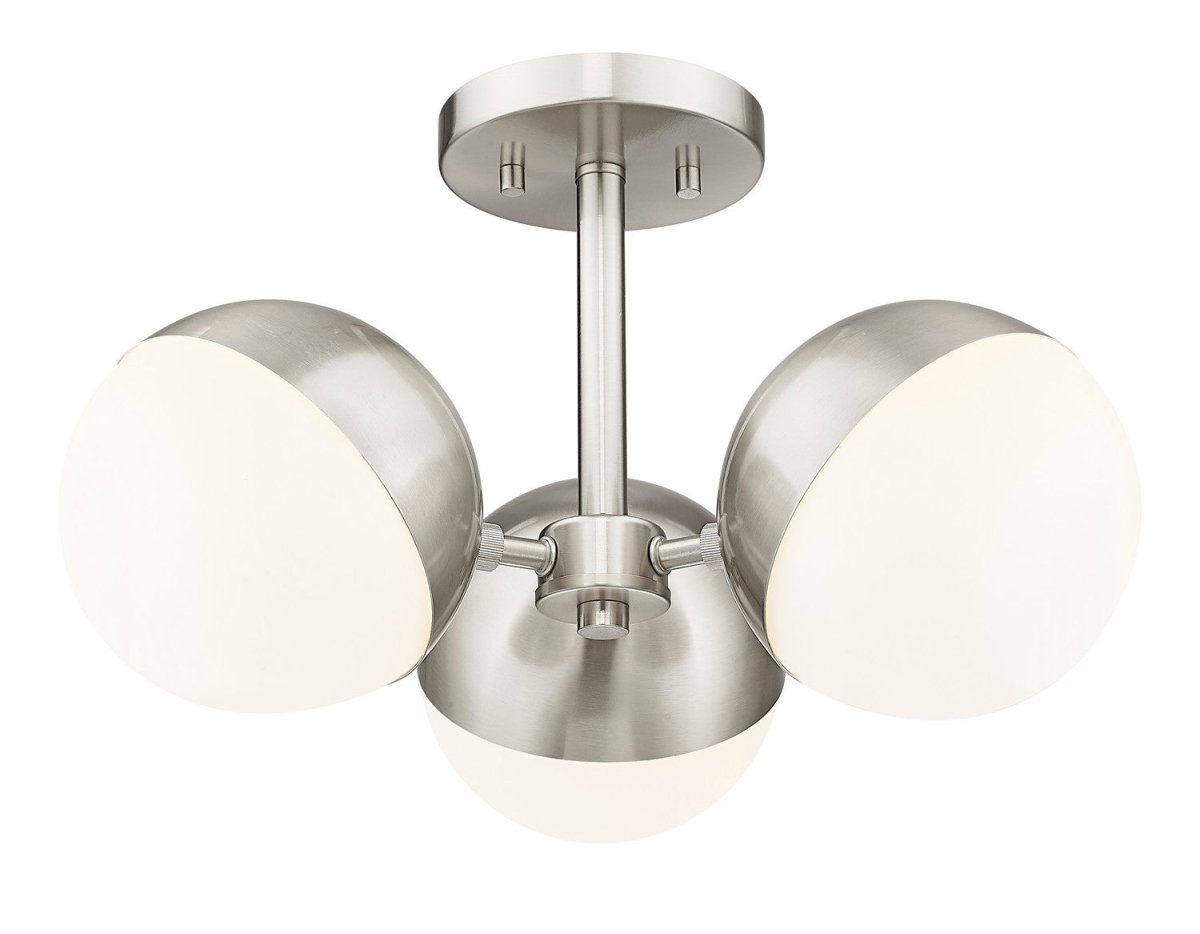 Semi-plafonnier Realm Sphere - Or moderne by Z-Lite | Luminaires & cie