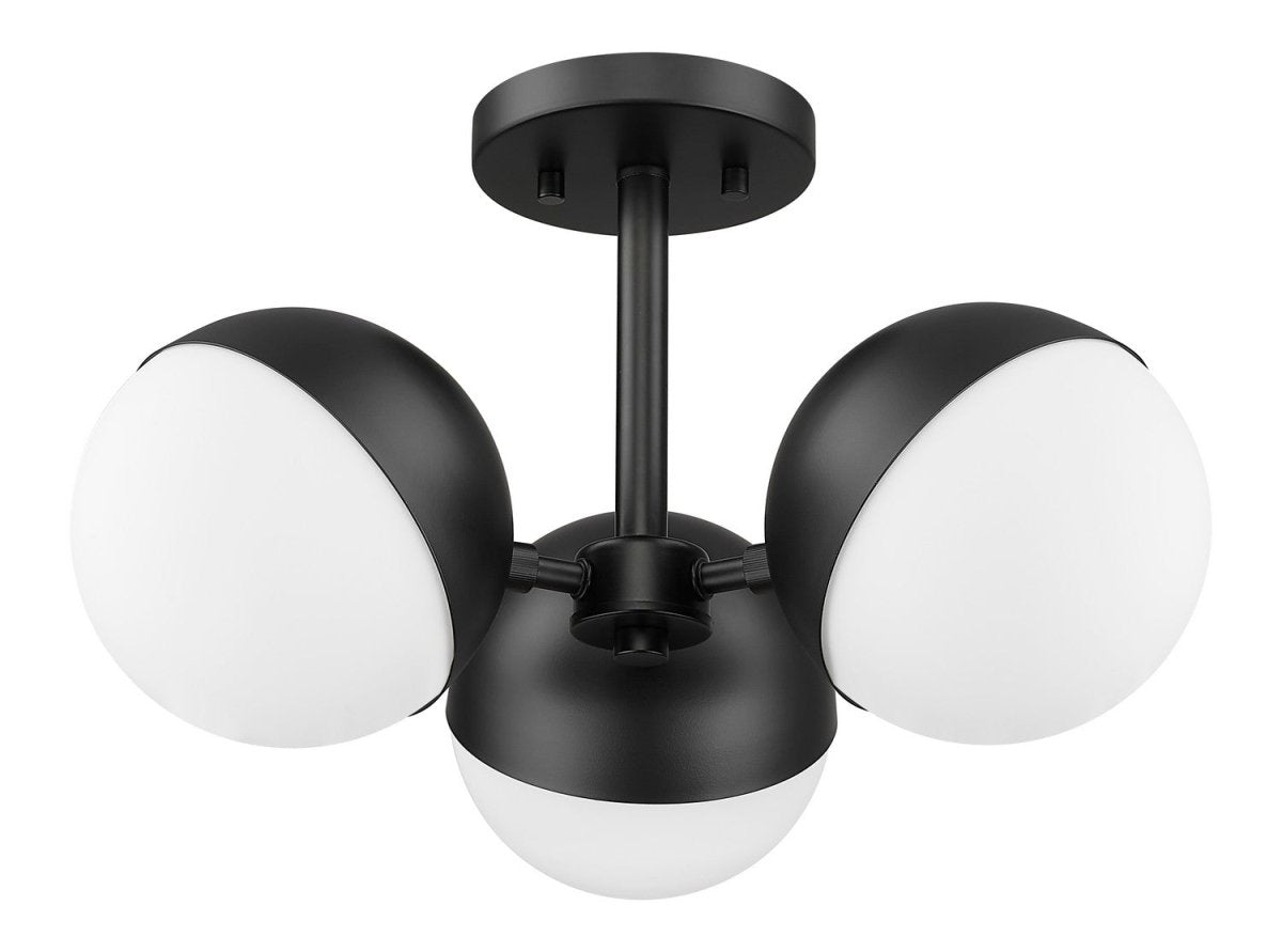 Semi-plafonnier Realm Sphere - Or moderne by Z-Lite | Luminaires & cie