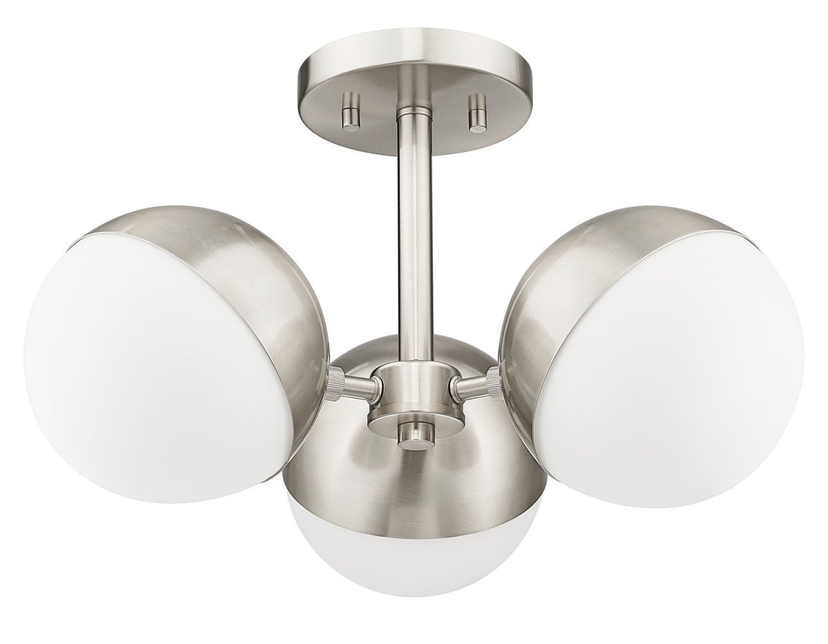 Semi-plafonnier Realm Sphere - Or moderne by Z-Lite | Luminaires & cie