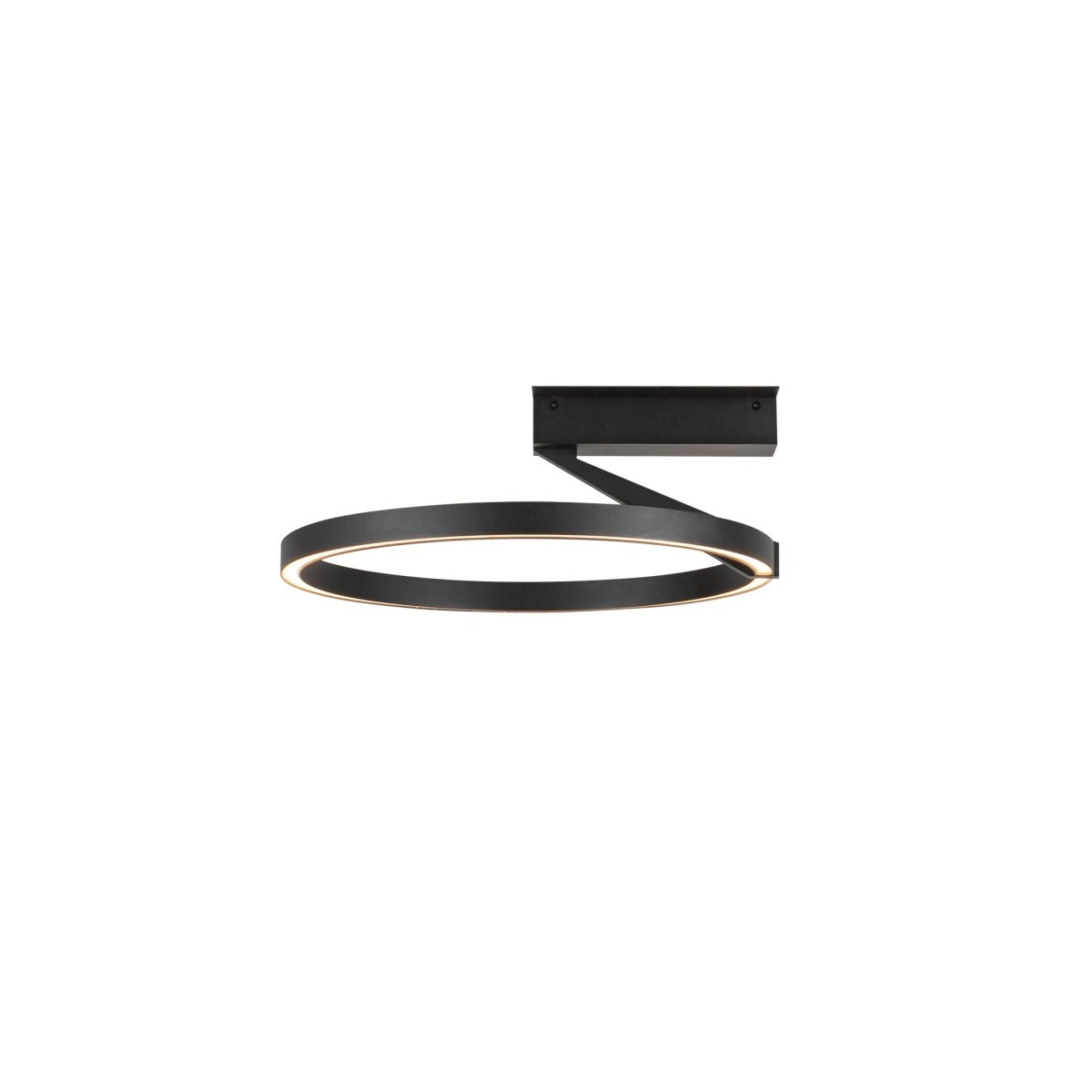 Semi - plafonnier Roda - Noir 15 3/4" by Kuzco Lighting | Luminaires & cie