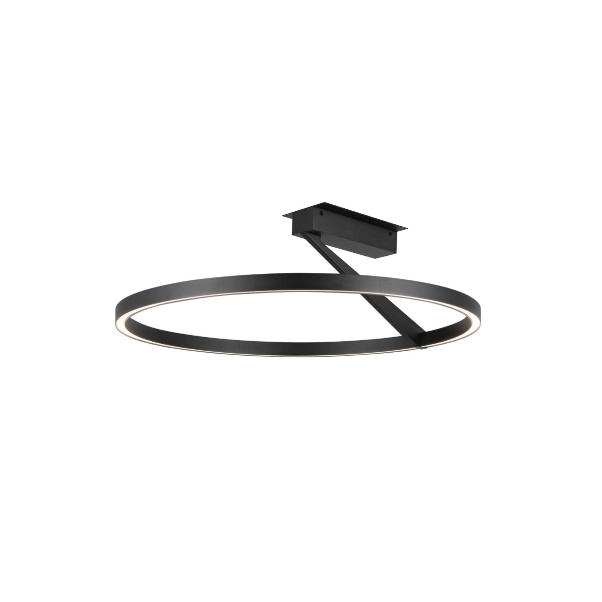 Semi - plafonnier Roda - Noir 23 5/8" by Kuzco Lighting | Luminaires & cie