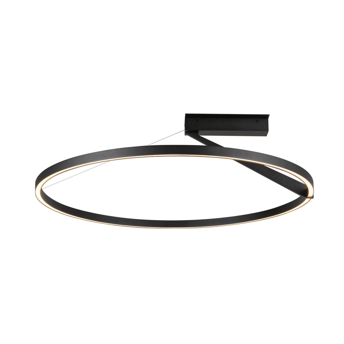 Semi - plafonnier Roda - Noir 31 1/2" by Kuzco Lighting | Luminaires & cie
