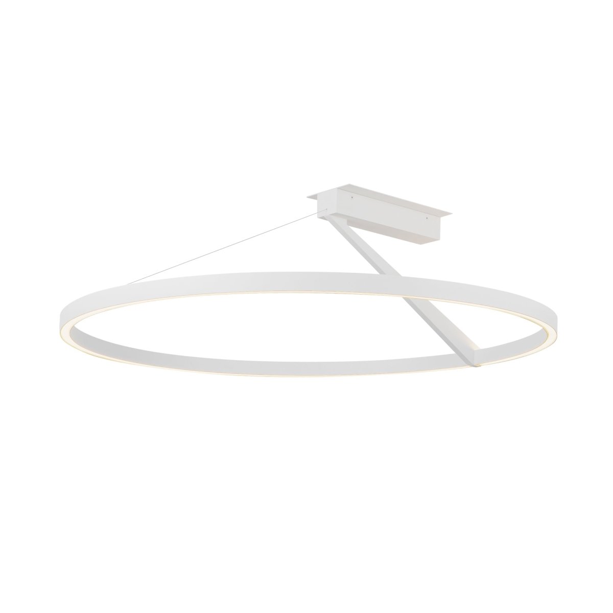 Semi - plafonnier Roda - Blanc 31 1/2" by Kuzco Lighting | Luminaires & cie
