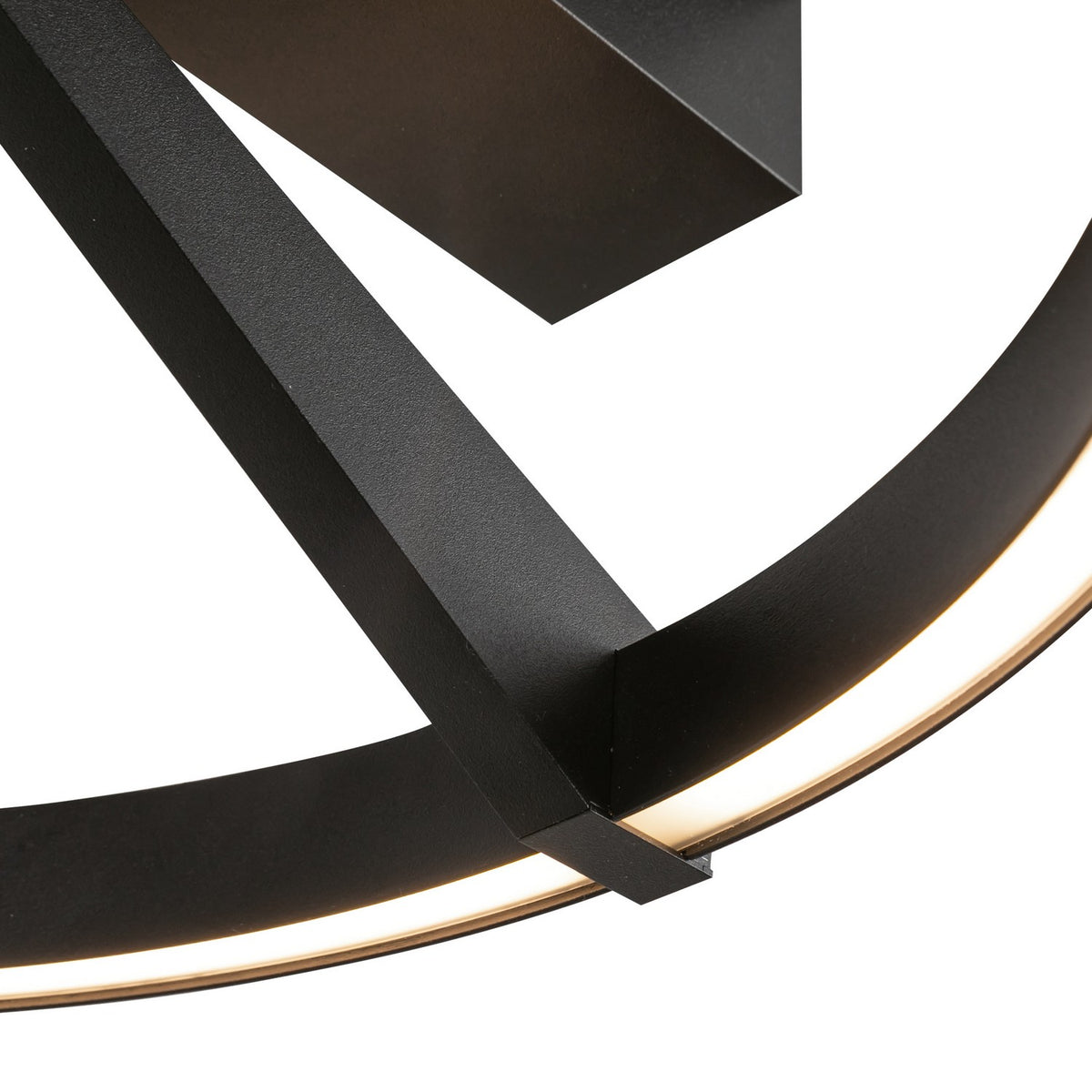 Semi-plafonnier Roda Noir, 15 3/4" – vue 3