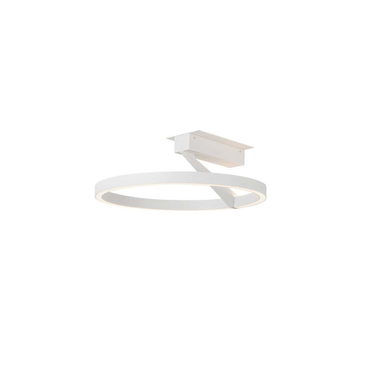Semi-plafonnier Roda Blanc, 15 3/4" – Kuzco Lighting