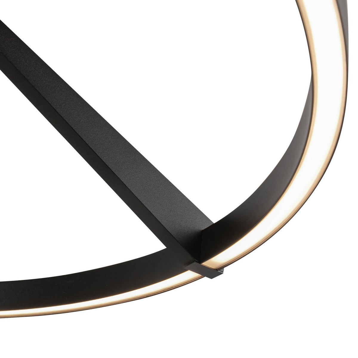 Semi-plafonnier Roda Noir, 23 5/8" – vue 3