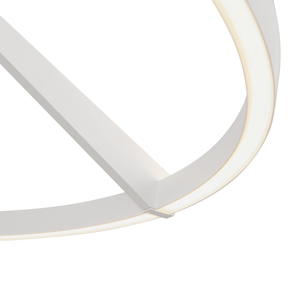 Semi-plafonnier Roda Blanc, 31 1/2" – vue 3