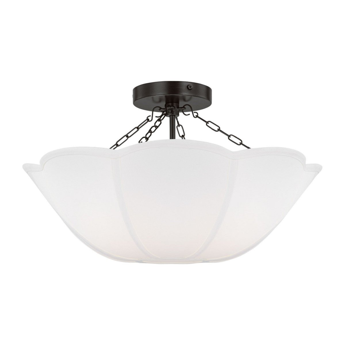 Semi-plafonnier Stassi - Fer vieilli by Visual Comfort Studio | Luminaires & cie
