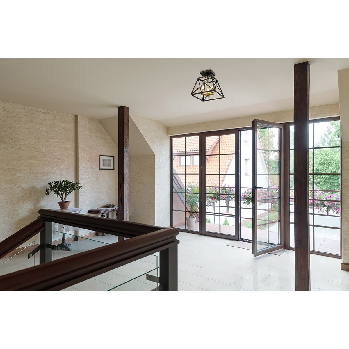 Semi-plafonnier Trestle